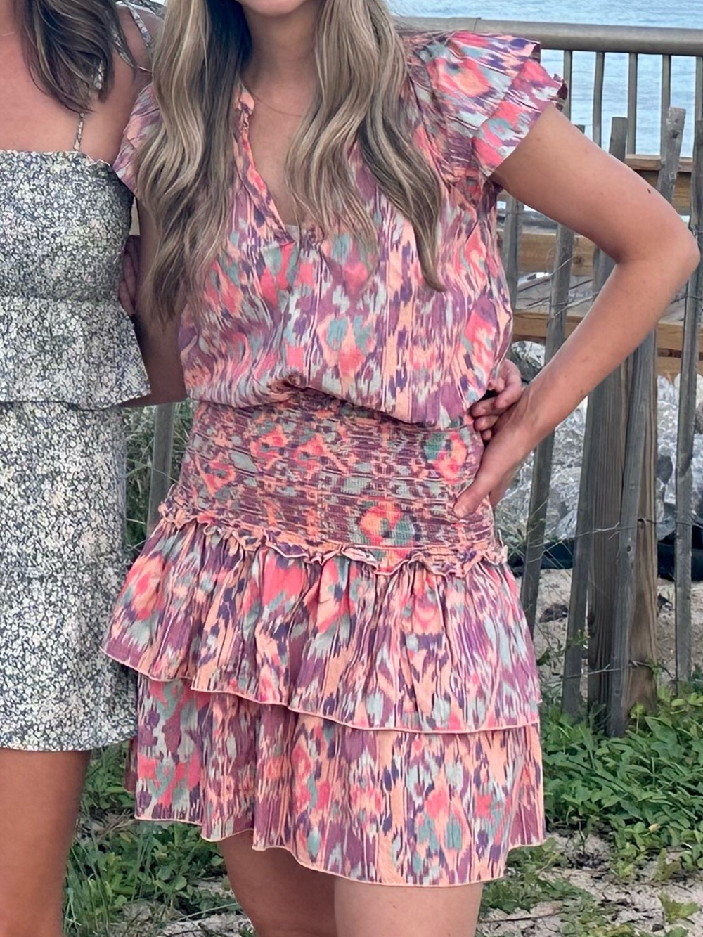 Tart Print two piece skirt and top set